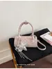 Bolso de mano transfronterizo con estampado de lunares japonés y coreano para mujer, bolsa tipo almohada versátil, linda y elegante, moda femenina, para hombro y cruzada