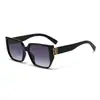Nuevas Gafas de Sol con Marco Grande Anti-UV, Gafas de Sol Adelgazantes con Marco Cuadrado, Gafas de Sol de Moda Retro para Hombre