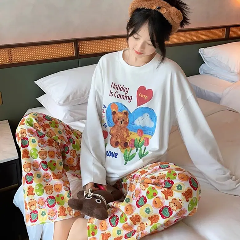 白假日小熊双长