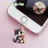 Tapón de Polvo Lindo Tipo Tycpe con Temática de Medusa para Teléfonos Android e iPhone con Conector 2D Diseño de Dibujos Animados