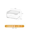 Caja de Almacenamiento de Escritorio Acrílica Transparente Estrecha Larga con Tapa Papelería Bolígrafo Material Bloc de Notas Pegatina Nota Caja de Almacenamiento Miscelánea