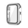 Capa para Apple Watch Shell Protetor de Diamante para Capa de iWatch Película de Diamante de Linha Única Capa Protetora com Galvanoplastia de Diamante