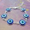 Pulsera Nuevo Ojo Maligno de Amazon Pulsera de Plata Ojo Maligno Pulsera Alternativa Fábrica Turca Venta al por Mayor