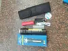 Linterna de Exterior de Alto Brillo en Stock, Multifuncional Recargable por USB con Zoom T6 Luz de Largo Alcance con Imán y Clip para Bolígrafo, Linterna Cob