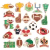 Nova Série de Futebol Esportivo Pingente de Liga com Gotejamento de Óleo Material para Pulseira DIY Chaveiro Acessórios Pingente W608