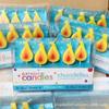Vela de Flor de Tulipán Estilo Coreano ins Vela de Cachorros para Pastel de Cumpleaños Infantil Suministros para Hornear Pasteles de Cuatro Estaciones Fiesta