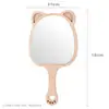 [Tasa de Aprobación del 94%] Espejo de Maquillaje para Salón de Belleza Estudiante Cartoon Femenina Pestañas Portátil Espejo para el Hogar Logo Regalo