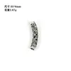Cuentas de aleación para joyería accesorios de joyería colgante de codo nuevo cola de pez plata antigua vintage plata Xizang diy pulsera collar
