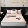 Classe A Digital Impresso Ice Silk Mat Three-Piece Set Verão Engrossado Antibacteriano Lavável Luz Luxo Bed Hat Tapete com ar condicionado
