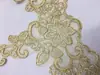 Roupas em estoque acessórios têxteis para casa renda de abacaxi dourado europeu renda de osso de carro acessórios de tecido de renda