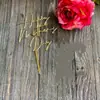 Estilo Transfronterizo Ins Decoración Acrílica para Pastel Día de la Madre Letras Mamá Feliz Día de la Madre Decoración Acrílica para Pastel