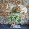 Rosa de papel-Fondo de flores-Fondo de flores para baby shower-Rosa de papel-Decoración de fiesta-Rosa de boda