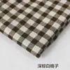Tela de Cuadros Poliéster-Algodón en Stock Tela de Cuadros Estampada de 7 mm Material Popular para Camas de Mascotas Tela para Cojines de Picnic Estilo Pastoral