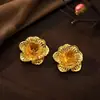 Estilo Antiguo Novia Corona de Fénix Tocado Accesorios Tocado de Muñeca Xiuxiu Flor en el Pecho Ramo de Mano Accesorios Flores de Rosa 3D