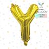 Globos de Papel de Aluminio Delgados con Letras del Alfabeto Inglés A-Z Versión Americana de 16 Pulgadas (40 cm) Decoración para Fiesta de Cumpleaños