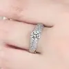 WISH Joyería de Venta Caliente Anillo de Moda de Alta Gama Chapado en Platino Moda Joyería de Celebridades de Alta Gama Suministro de Comercio Exterior Venta Directa