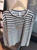 Camiseta de punto de manga larga con textura de rayas transfronteriza para hombre, diseño de tapeta diagonal, top versátil para primavera y otoño, capa base