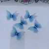 Venda Direta de Fábrica de Materiais de Decoração Super Feéricos de Tule de Camada Dupla 3D Borboleta DIY Maquiagem Facial Arte de Unhas