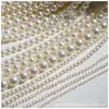 Al por mayor 650 Perlas de Vidrio Accesorios para Joyería DIY Cadena para Clavícula Collares de Cristal Perlas de Swarovski Perlas Sueltas
