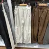 Pantalones Casuales Rectos de Moda para Mujer Talla Grande con Terciopelo Cálido, Cordón y Puños 2026 Nuevo Estilo Otoño/Invierno 479402