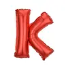 Balão de Letra em Inglês de 16 Polegadas Dourado Ouro Rosa Prata Filme de Alumínio Festa de Aniversário Fabricante Atacado Festa de Letras