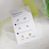 Novos Brincos Bio-Cerâmicos Antialérgicos 2026 com Pinos de Cerâmica, Não é Necessário Remover ao Dormir, Brincos Cor de Café para Mulheres, Elegantes Acessórios de Orelha Atacado