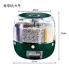 Nuevo Modelo de Cubo de Arroz Compartimentado Multigrano para Uso Doméstico, Cubo de Arroz Giratorio, Cubo de Almacenamiento de Granos, Cubo de Arroz a Prueba de Polvo para Almacenamiento de Granos Gruesos