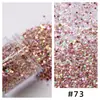 Popular Brillo para Uñas de 36 Colores Lentejuelas Láser Pentágono Brillo Decoraciones para Uñas Lentejuelas Brillantes Iridiscentes Barro de Cristal