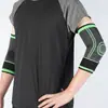 Cotoveleiras com Tira Personalizada para Homens e Mulheres, Suporte para Ciclismo, Respirável, Levantamento de Peso, Fitness, Basquete, Equipamento de Proteção com Tira de Compressão Elástica
