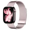 Adecuado para Apple Ultra2/ Correa azul de 3 m línea 06 de dos secciones simple magnética milanesa iWatch10/11 correa de acero