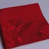Paño de boca tapete servilleta doblado flor Buxi servilleta restaurante Europeo rojo hotel paño para limpiar paño para taza servilleta de tela mantel individual de tela
