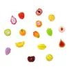 Super Mini Juguetes de Comida en Miniatura de Frutas 3D Resina Pegamento de Crema DIY Aretes Juguetes Fundas de Teléfono Venta al por Mayor Transfronteriza
