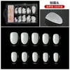 100 Piezas de Caja de Manicura Uñas Transparentes, Uñas de Manicura de Pegado Completo para Salones de Manicura, Uñas Especiales para Usar Uñas