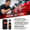 Spray de Nano Recubrimiento para Coche: Repara rápidamente los arañazos de la pintura del coche, proporciona protección contra el polvo y pule y protege contra los arañazos.