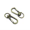 Suministro en Stock 36mm Negro Mate Aleación de Zinc Llavero Verde Dorado Gancho Giratorio de Resorte Hebilla de Perro Transfronteriza