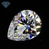 Anillo Huagang Gem Forma de Pera Grado 9A Avanzado Superficie de Circonio Blanco Piedra al Descubierto Forma de Gota Circonio Blanco Diamante Simulado Gema