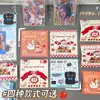 Cabeza de Tarjeta de Dibujos Animados Lindo Material de Embalaje Tarjeta Pequeña Embalaje para Regalo Tarjeta Decorativa Estilo Ins Tarjeta de Felicitación Tarjeta