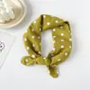 Pedidos Japoneses y Coreanos 58 Bufandas de Seda Bufandas Cuadradas Pequeñas Pañuelos para la Cabeza de Mujer Versátiles Estampado Paisley Bufandas de Algodón y Lino Venta al por Mayor Verano Estilo Delgado