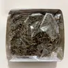 Etiqueta de alfiler calabaza pequeña oro tienda de ropa etiqueta hebilla pin broche fijado ropa clip de papel grande