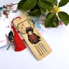 Marcadores de Bambú Nanzhu Estilo Chino, Las Doce Horquillas de Jinling, Etiquetas de Madera y Bambú Culturales y Creativas Clásicas, Pequeños Regalos para Amigos, Artículos Populares de Estilo Nacional