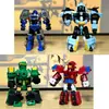 Coche robot deformación mech Super cambio Dios de la Guerra tanque avión robot de deformación modelo juguete para niño venta al por mayor