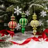 Decoraciones Navideñas Transfronterizas, Adornos Colgantes Irregulares con Forma de Cono Pintados de Plástico, Decoraciones para Árbol de Navidad, Suministros para Decoración de Escenas Festivas