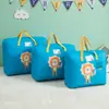 Colcha Infantil Bolsa de Almacenamiento de Dibujos Animados Gran Capacidad Impermeable Bolsa para Colcha Ropa Equipaje Bolsa de Almacenamiento Plegable Bolsa para Mudanzas