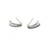 Corea del Sur Pendientes Dongdaemun para mujer, combinan con todo, retro, doble capa, incrustados con diamantes, pendientes elegantes, pendientes de estilo frío, ventas directas de fábrica