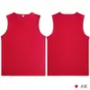 Chaleco deportivo transpirable de secado rápido transfronterizo para hombres y mujeres, camiseta sin mangas transpirable para fitness al aire libre y running, camiseta sin mangas holgada de color liso con estampado de logo