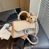 Bolso Casual de Moda Mini Estilo Coreano Primavera/Verano Bolso Cruzado Versátil Color Sólido Diseño de Nicho Bolso Pequeño Cuadrado