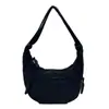 Bolsa de tela de moda para estudiante, bolsa de hombro para clase, bolsa de mensajero de tela de nailon, bolsa de hombro de gran capacidad, bolsa japonesa de viaje tipo dumpling