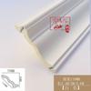 Moldura de Esquina de PU Estilo Europeo con Canaleta para Luz, Moldura de Esquina con Cierre, Línea de Esquina Falsa de Yeso, Línea de Esquina de Pared, Moldura de Canaleta para Luz