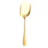 Juego de Utensilios Públicos Transfronterizo, Cuchara y Tenedor para Servir, Cuchara para Sopa de Acero Inoxidable 304, Cuchara Pública para Cafetería, Cuchara para Servir de Auto-Servicio para Hotel
