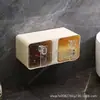 Conjunto de Prateleiras de Armazenamento para Cozinha Combinação Montada na Parede Armazenamento Sal e Glutamato Monossódico Caixa de Temperos Doméstica Garrafa de Temperos Temperos Sólidos